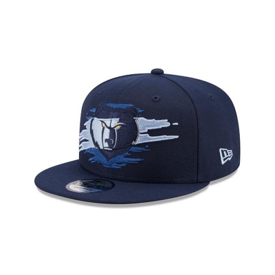 Sapca New Era Memphis Grizzlies NBA Logo Tear 9FIFTY Snapback - Albastri